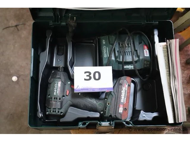 Accu moerenaanzetter metabo ssw 18 ltx 300bl - afbeelding 1 van  3