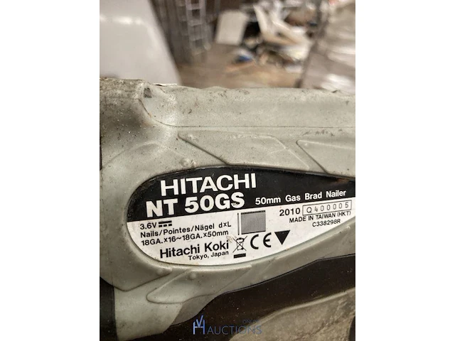 Accu nagelindrijver hitachi - afbeelding 3 van  3