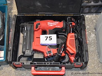 Accu nagelpistool milwaukee, m18 fn18gs - afbeelding 1 van  3
