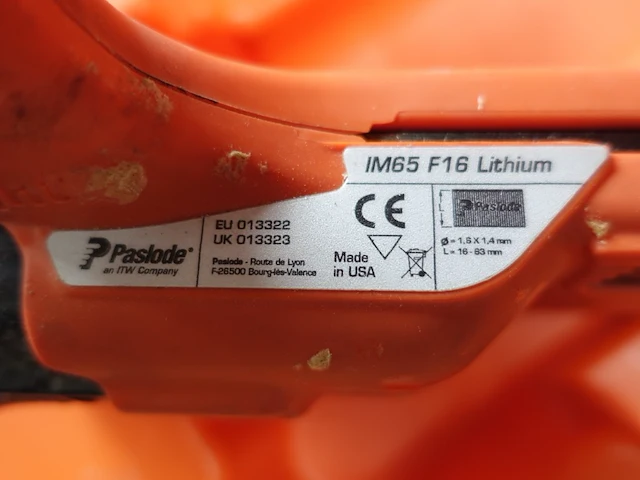 Accu nagelschieter paslode - afbeelding 3 van  3