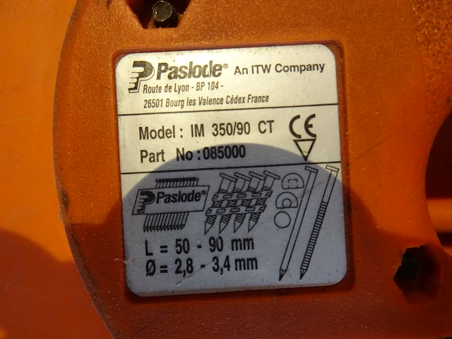 Accu nagelschieter passlode - afbeelding 3 van  6
