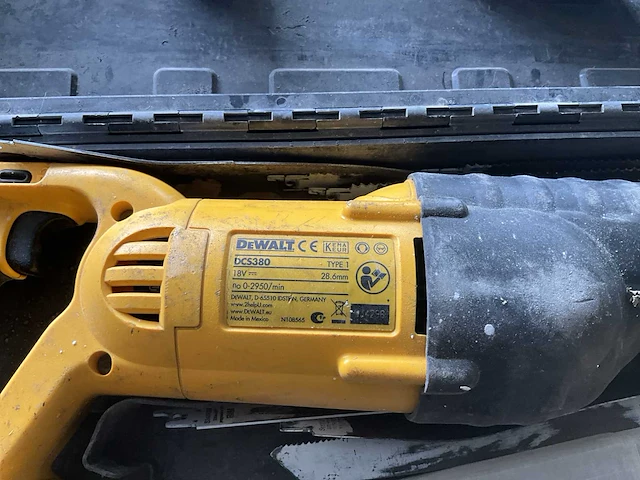 Accu reciprozaag dewalt dcs380 - afbeelding 3 van  7