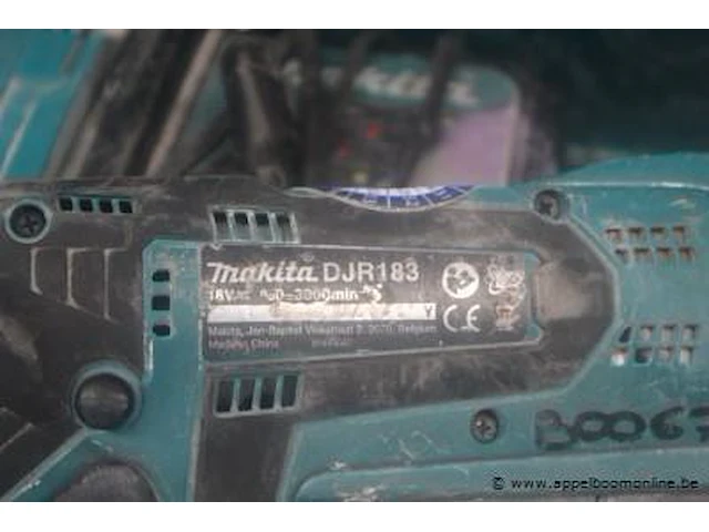 Accu reciprozaag makita djr138, vv oplader, werking niet gekend - afbeelding 2 van  2