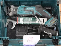 Accu reciprozaag makita djr183, zonder batterij, werking niet gekend - afbeelding 1 van  2