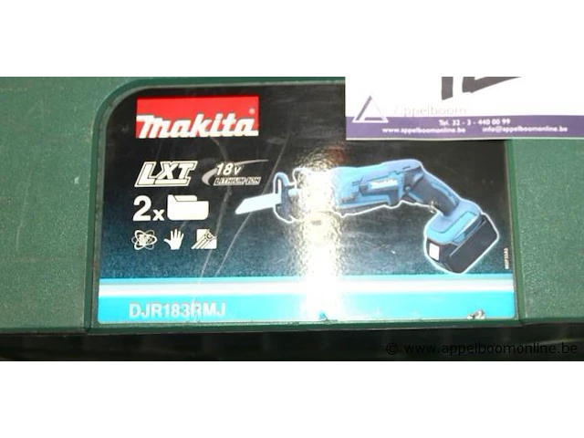 Accu reciprozaag makita djr183rmj - afbeelding 2 van  2