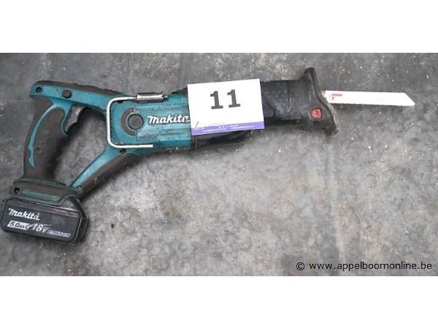 Accu reciprozaag makita, werking niet gekend - afbeelding 1 van  2