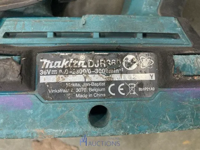 Accu reciprozaag makita - afbeelding 2 van  3