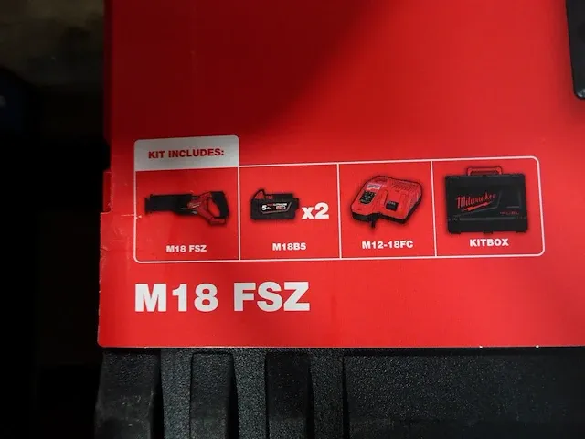 Accu reciprozaag milwaukee - afbeelding 2 van  2