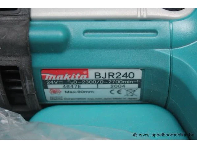 Accu reciprozaagmachine makita, bjr240 - afbeelding 2 van  2
