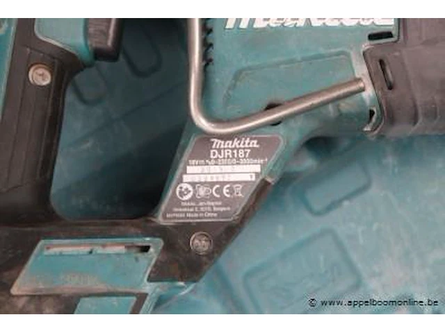 Accu reciprozaagmachine makita, djr187 - afbeelding 2 van  2