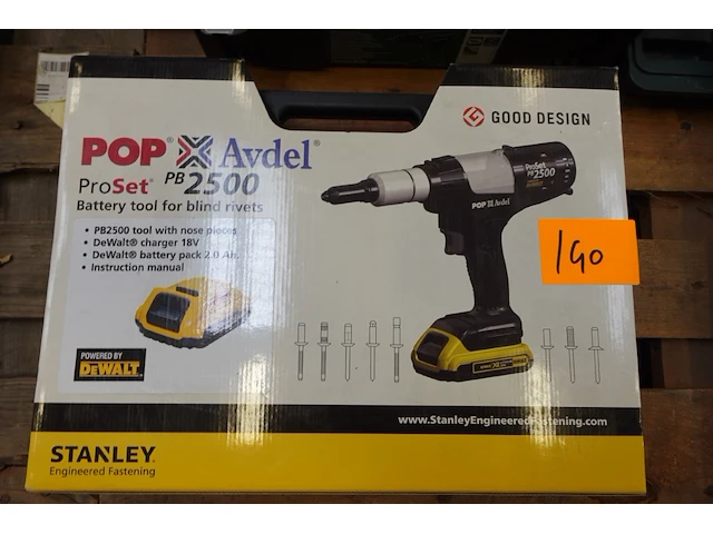 Accu revettentangset pop avdel - afbeelding 1 van  3