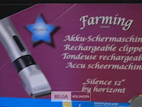 Accu scheermachine voor paarden - afbeelding 2 van  2