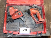 Accu schroefboormachine hilti, zonder oplader - afbeelding 1 van  2