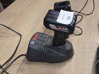 Accu schroefmachine bosch professional gsr 12v-15 met 2 accu en lader, accu schroefmachine bosch professional gsr 10,8v-ec (defect) met 2 accu en lader (b404) - afbeelding 6 van  8