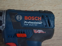 Accu schroefmachine bosch professional gsr 12v-15 met 2 accu en lader, accu schroefmachine bosch professional gsr 10,8v-ec (defect) met 2 accu en lader (b404) - afbeelding 8 van  8
