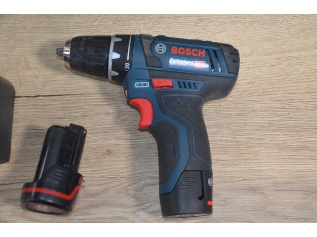 Accu schroefmachine bosch professional gsr 12v-15 met 2 accu en lader in draagtas (b404) - afbeelding 4 van  6