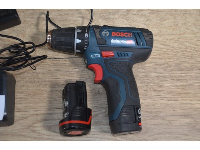 Accu schroefmachine bosch professional gsr 12v-15 met 2 accu en lader in draagtas (b404) - afbeelding 4 van  6