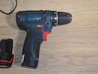 Accu schroefmachine bosch professional gsr 12v-15 met 2 accu en lader in draagtas (b404) - afbeelding 5 van  6