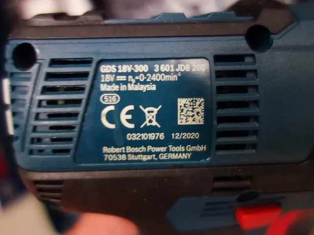 Accu schroefmachine bosch - afbeelding 3 van  4
