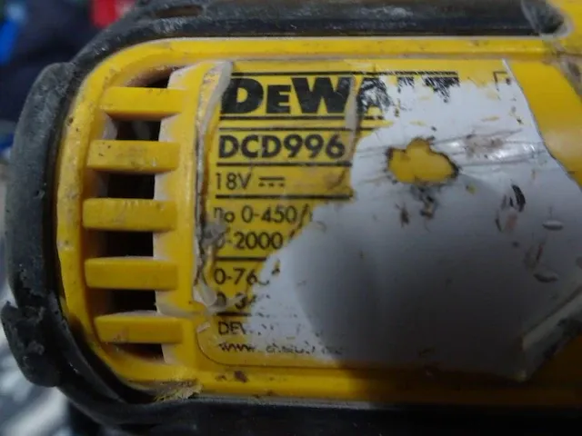 Accu schroefmachine dewalt - afbeelding 2 van  2
