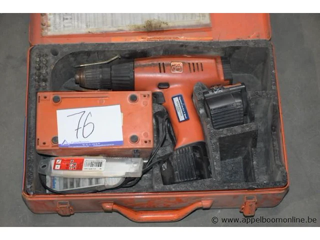 Accu schroefmachine fein abs 12-2euq, in koffer - afbeelding 1 van  2