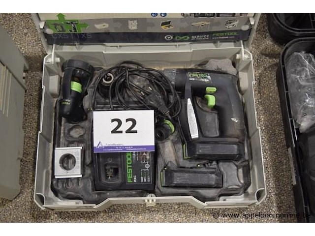 Accu schroefmachine festool cxs - afbeelding 1 van  2