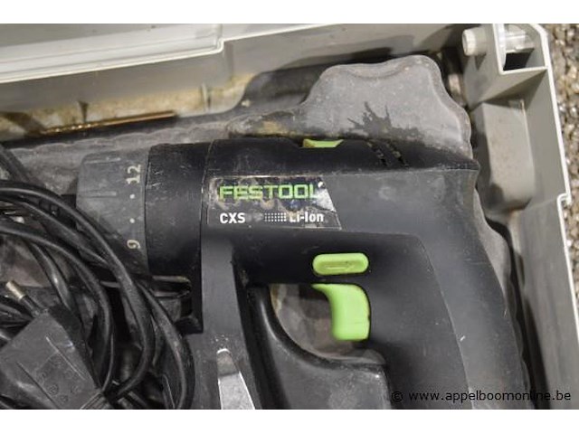 Accu schroefmachine festool cxs - afbeelding 2 van  2