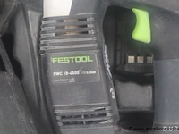 Accu schroefmachine festool dwc 18-4500 met teobehoren, werking niet gekend - afbeelding 2 van  3
