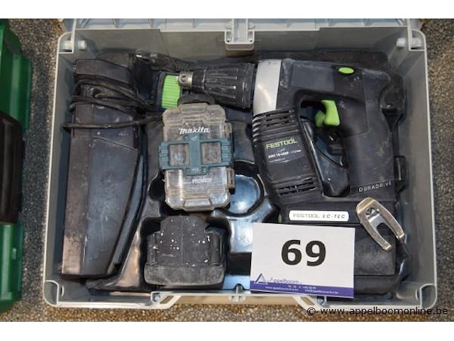 Accu schroefmachine festool, dwc 18-4500 - afbeelding 1 van  2