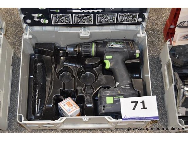 Accu schroefmachine festool - afbeelding 1 van  2