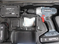 Accu schroefmachine graphite in koffer - afbeelding 2 van  4