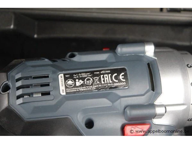 Accu schroefmachine graphite in koffer - afbeelding 3 van  4