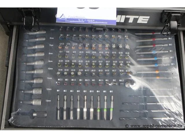 Accu schroefmachine graphite in koffer - afbeelding 4 van  4