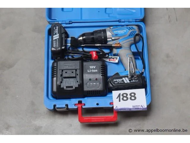 Accu schroefmachine graphite - afbeelding 1 van  2