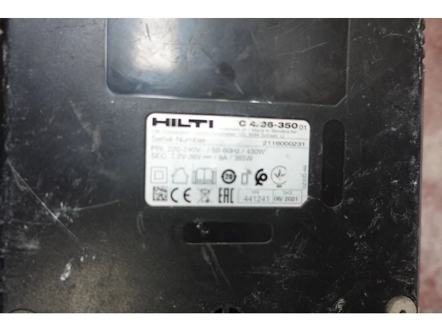 Accu schroefmachine hilti - afbeelding 5 van  5