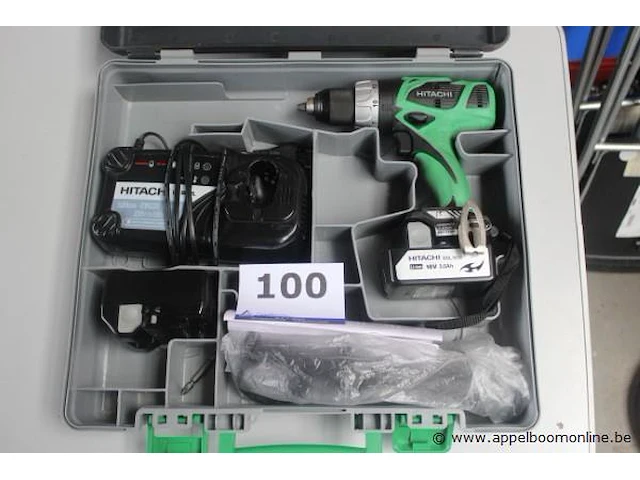 Accu schroefmachine hitachi, ds 18dbl - afbeelding 1 van  2