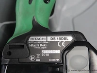 Accu schroefmachine hitachi, ds 18dbl - afbeelding 2 van  2