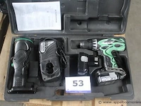 Accu schroefmachine hitachi, ds14dfl - afbeelding 1 van  3