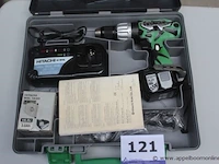 Accu schroefmachine hitachi, dv14dl - afbeelding 1 van  2