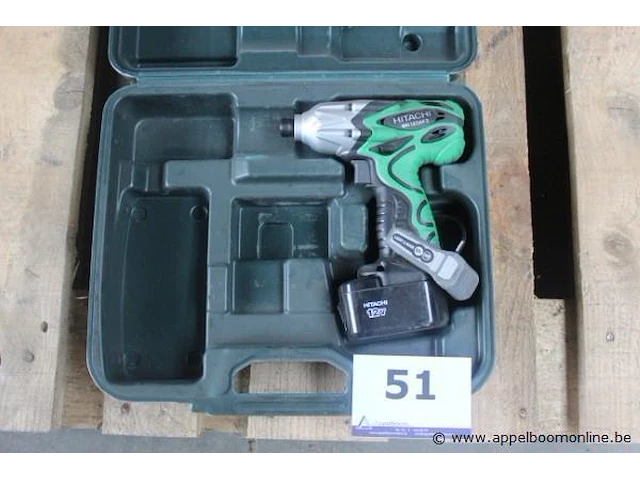 Accu schroefmachine hitachi, wh 12daf2 - afbeelding 1 van  2