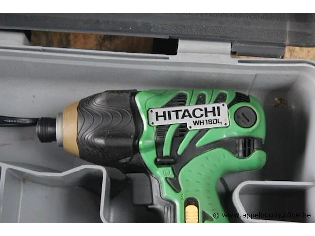 Accu schroefmachine hitachi, wh 18dl - afbeelding 2 van  3