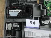 Accu schroefmachine hitachi, wh 18dl - afbeelding 3 van  3