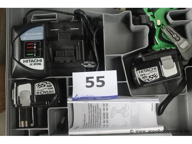 Accu schroefmachine hitachi, wh 18dl - afbeelding 3 van  3
