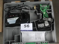 Accu schroefmachine hitachi, wh 18dl - afbeelding 1 van  3