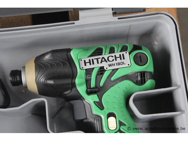 Accu schroefmachine hitachi, wh 18dl - afbeelding 2 van  3
