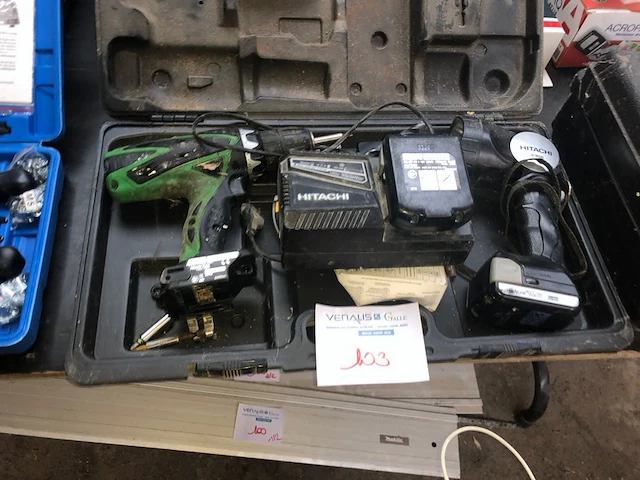 Accu schroefmachine hitachi - afbeelding 1 van  5