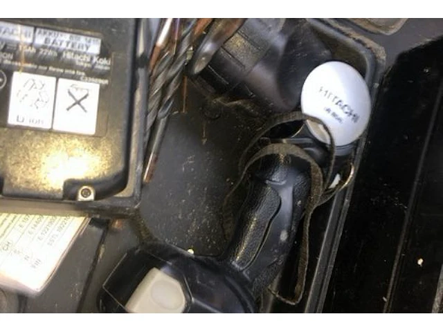 Accu schroefmachine hitachi - afbeelding 4 van  5
