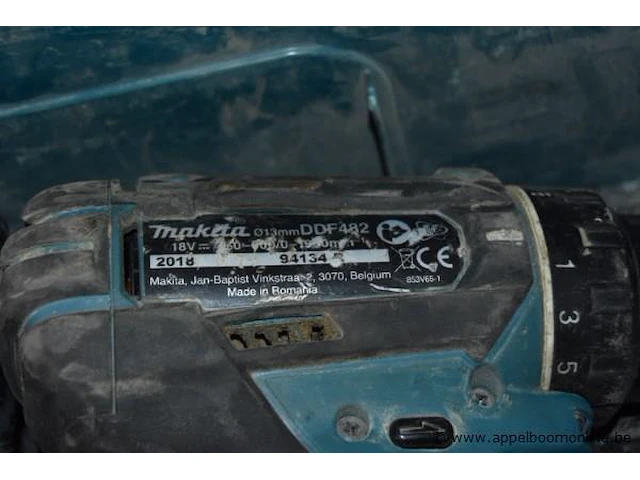 Accu schroefmachine makita ddf482 - afbeelding 2 van  2