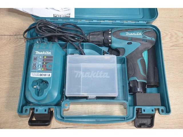 Accu schroefmachine makita df330d met lader en accu in koffer (b403) - afbeelding 3 van  6