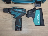 Accu schroefmachine makita df330d met lader en accu in koffer (b403) - afbeelding 4 van  6
